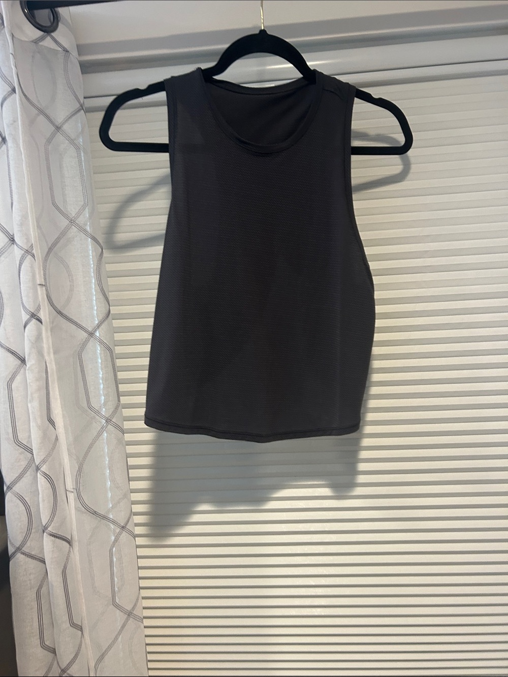 Lululemon Sleeveless Scoop Neck Tank Top - Charcoal